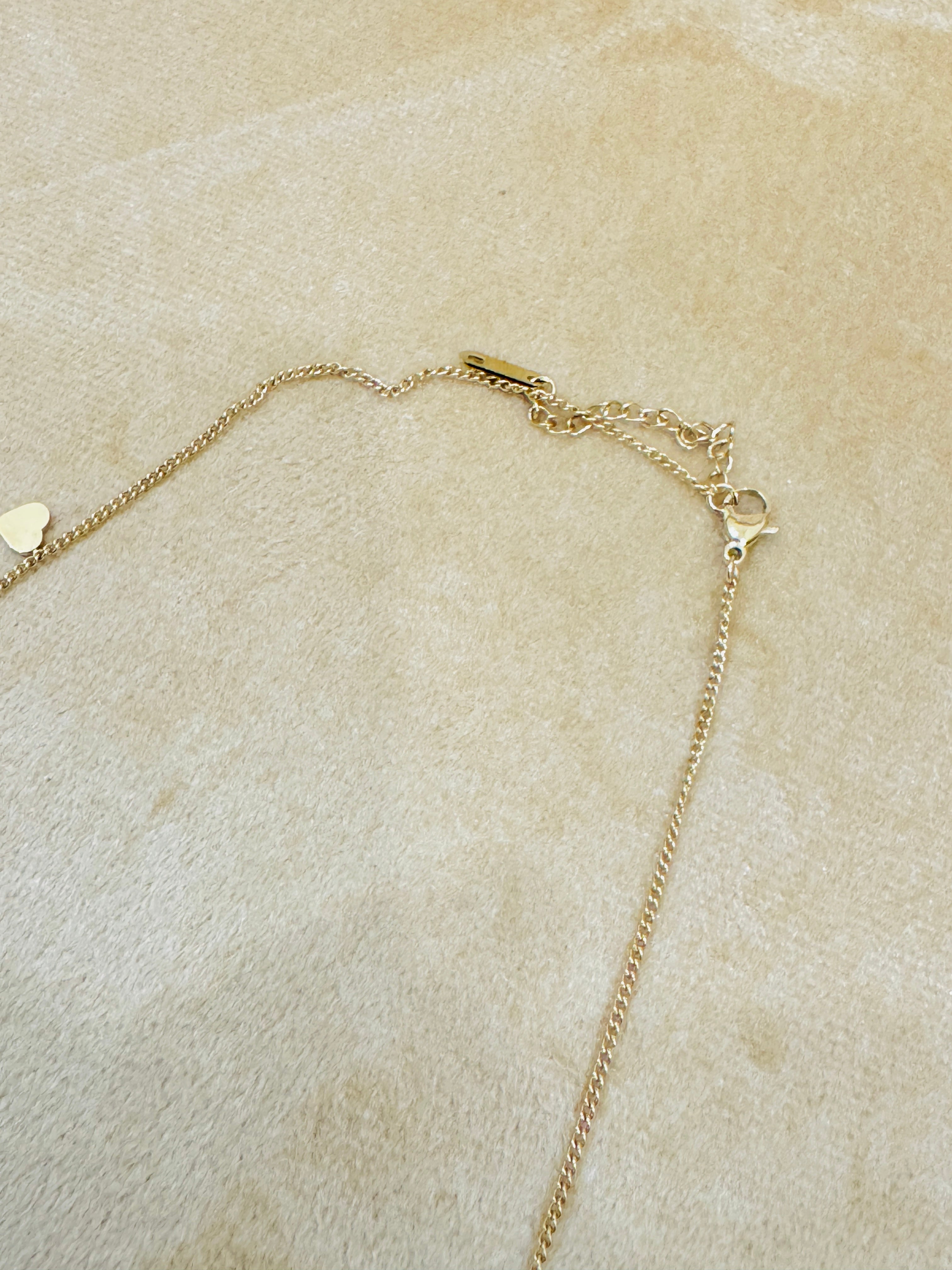 Charming Gold Plated Heart Chain Necklace β Minimal & Romantic Everyday Jewellery