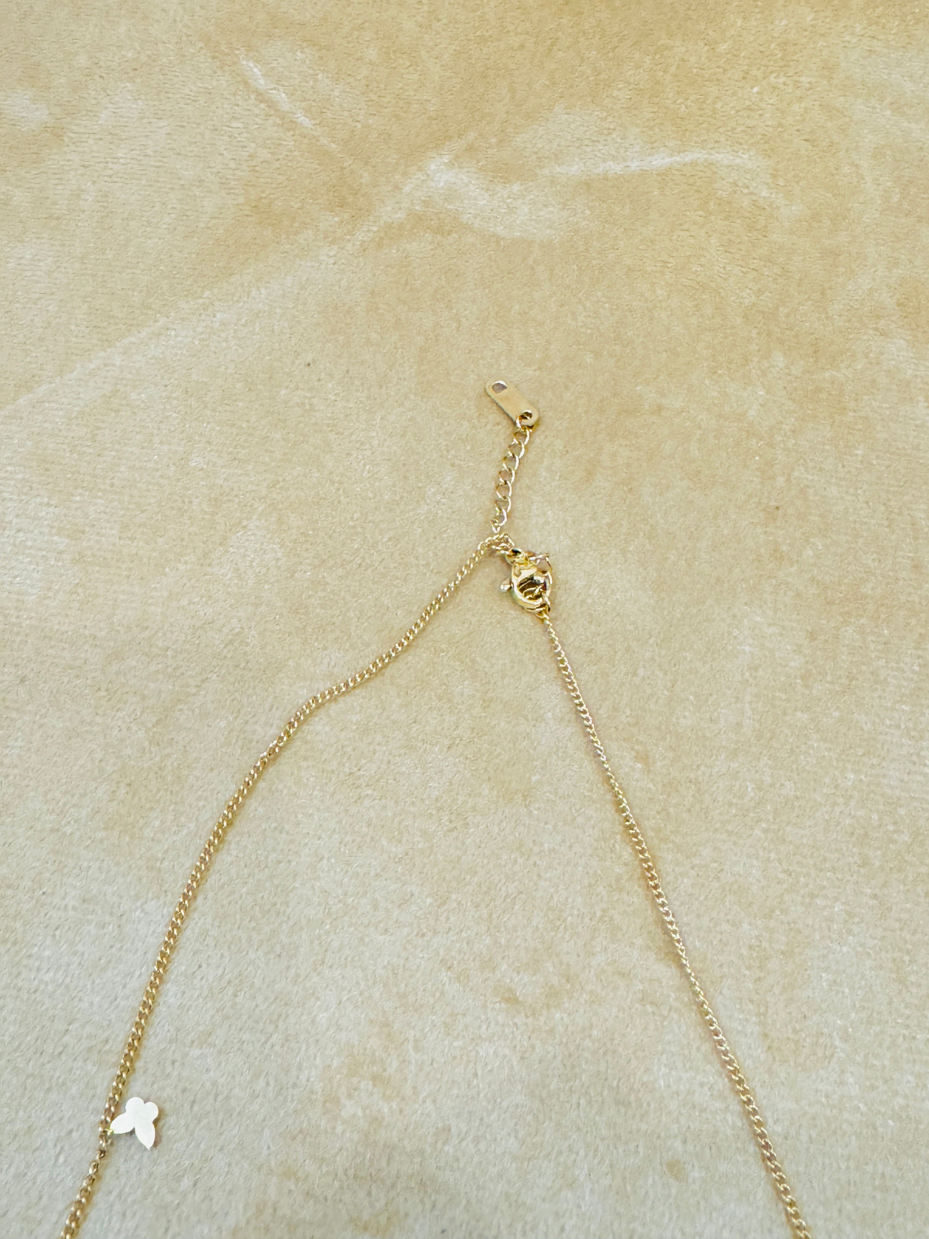 Delicate Gold Plated Butterfly Charm Necklace – Handcrafted for a Soft Feminine Look
