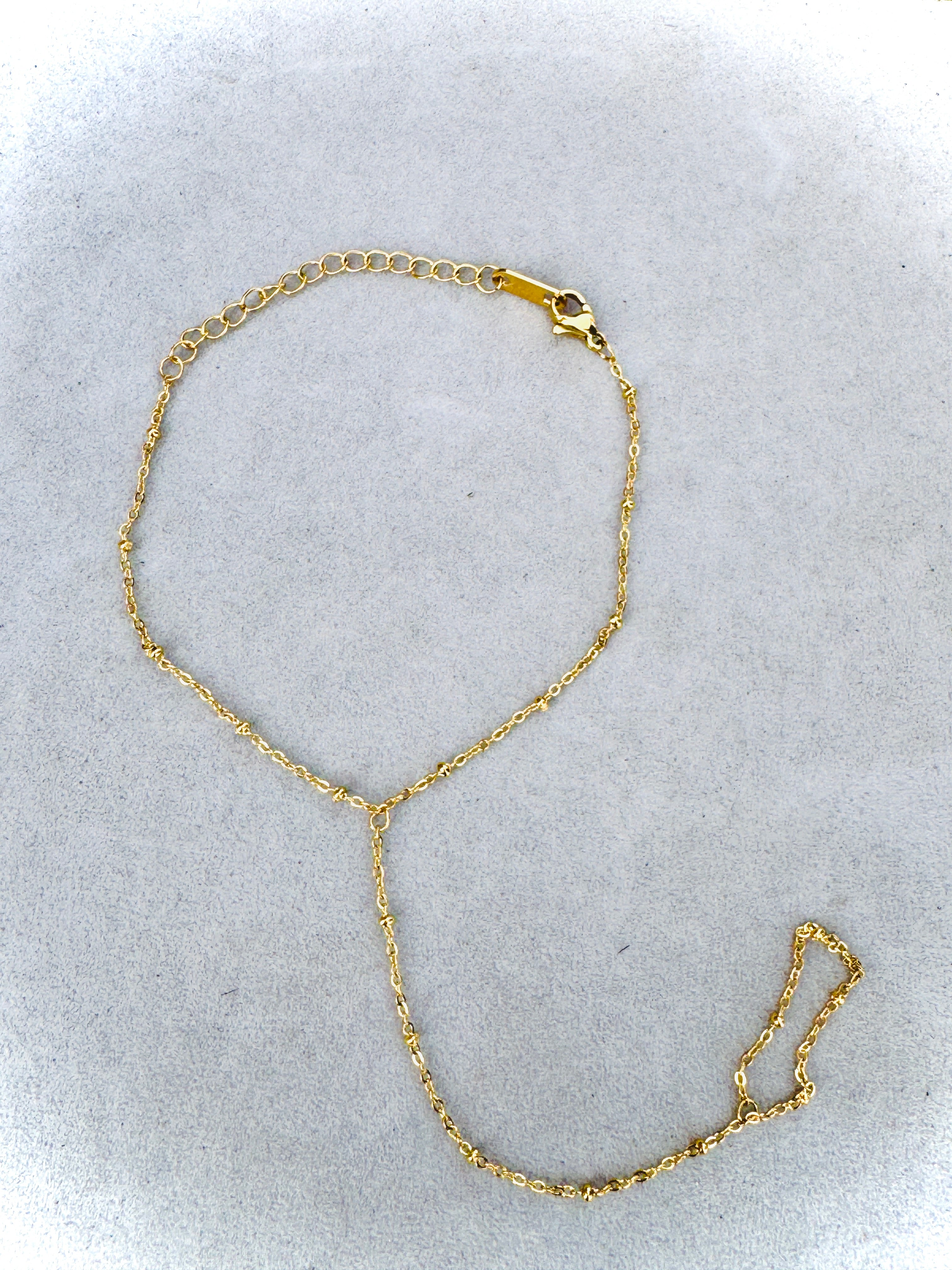 Delicate Gold-Plated Chain Bracelet – Minimalist Daily & Festive Wear