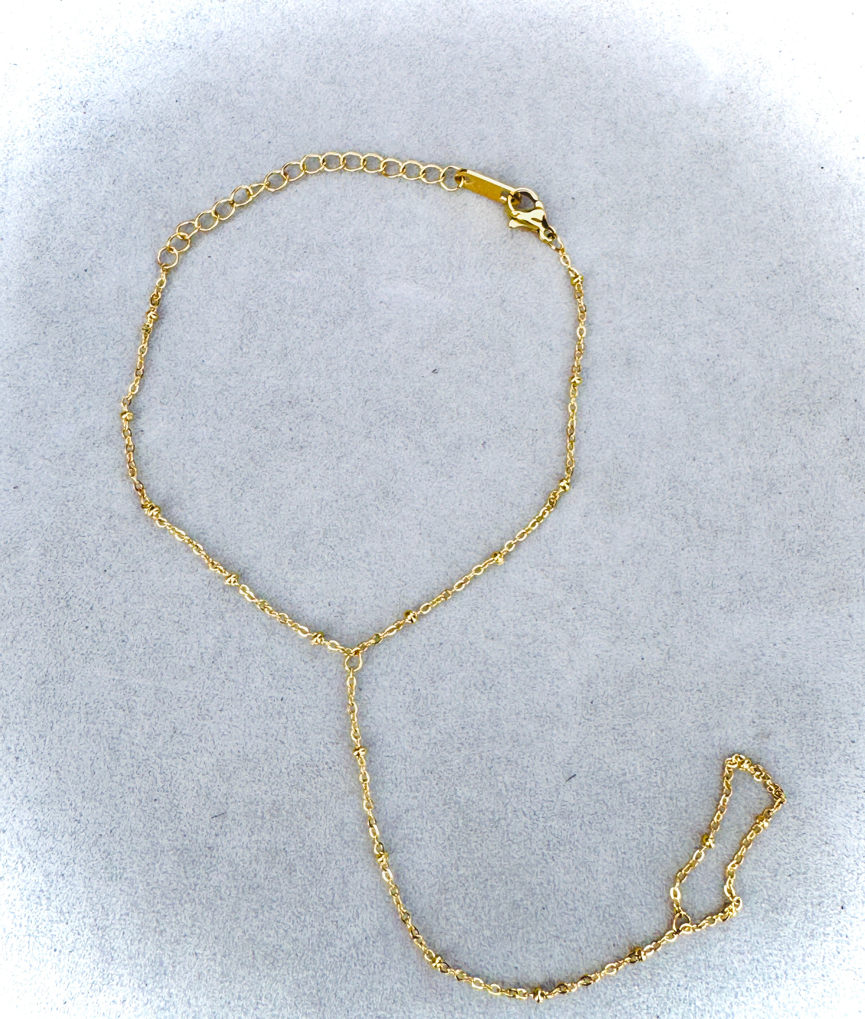 Delicate Gold-Plated Chain Bracelet – Minimalist Daily & Festive Wear