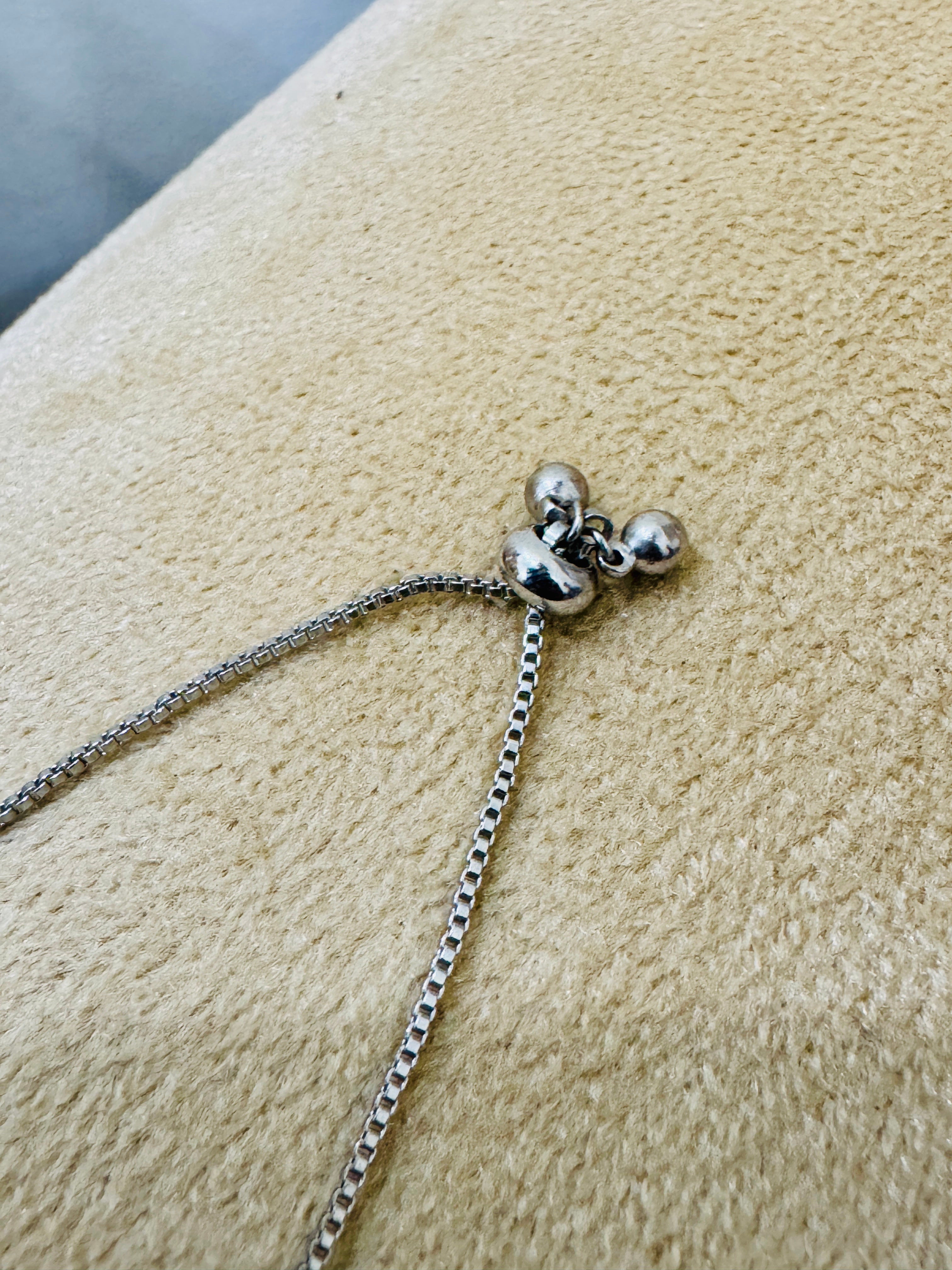 Silver-Plated Pink Crystal Bracelet – Elegant Festive & Bridal Wear